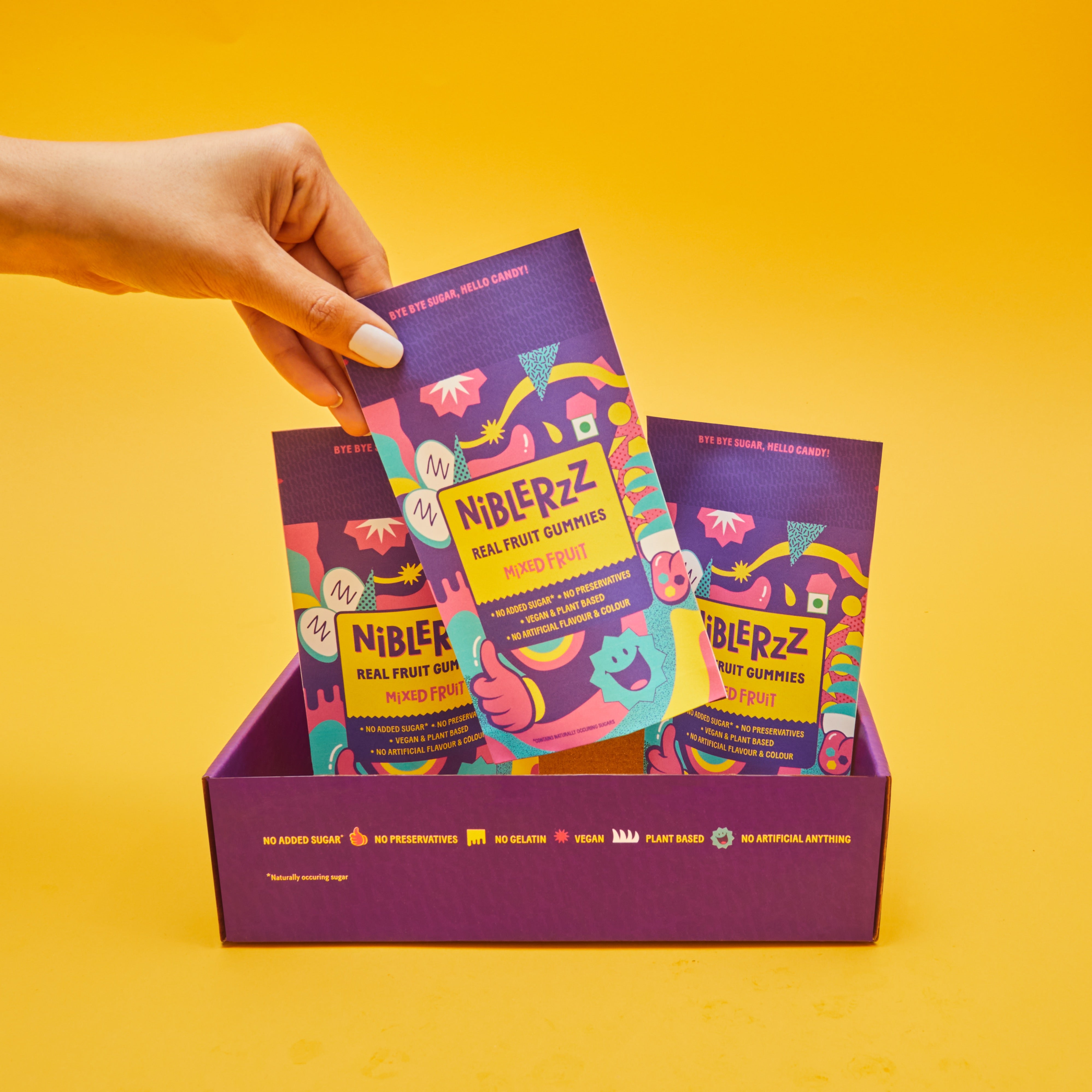 Mix Fruit Gummies- Pack Of 3