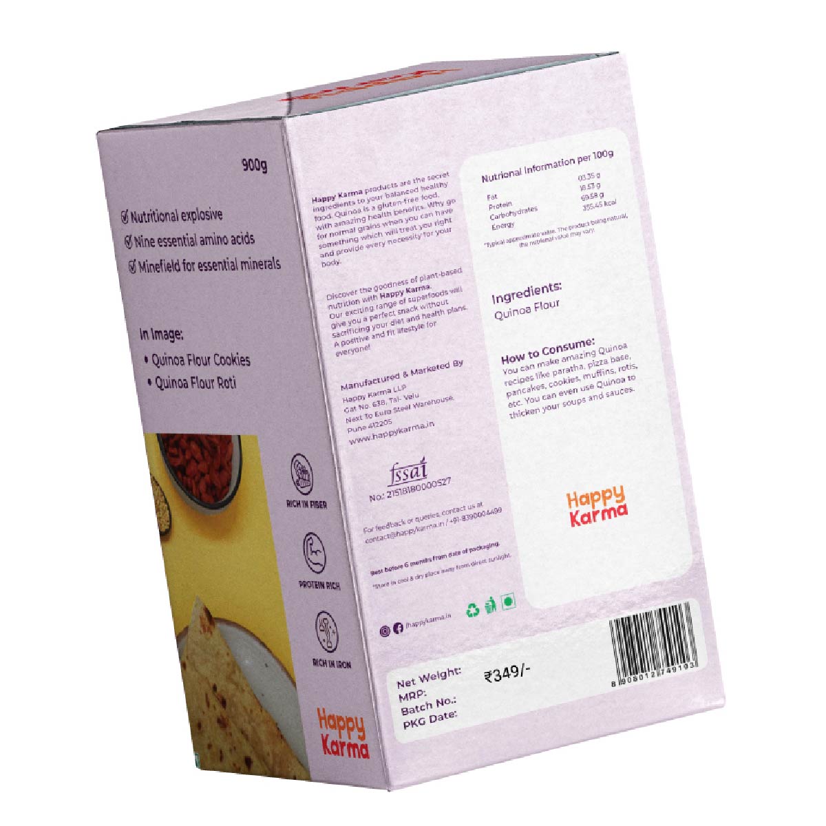Quinoa Grains 900g | Diet food | Gluten Free | High Fibre | Organic and Nutritious Food