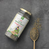 Himalayan Bhang Dana Salt - Himalayan Rock Salt blended with the authentic Bhang Dana (Hemp Seeds)