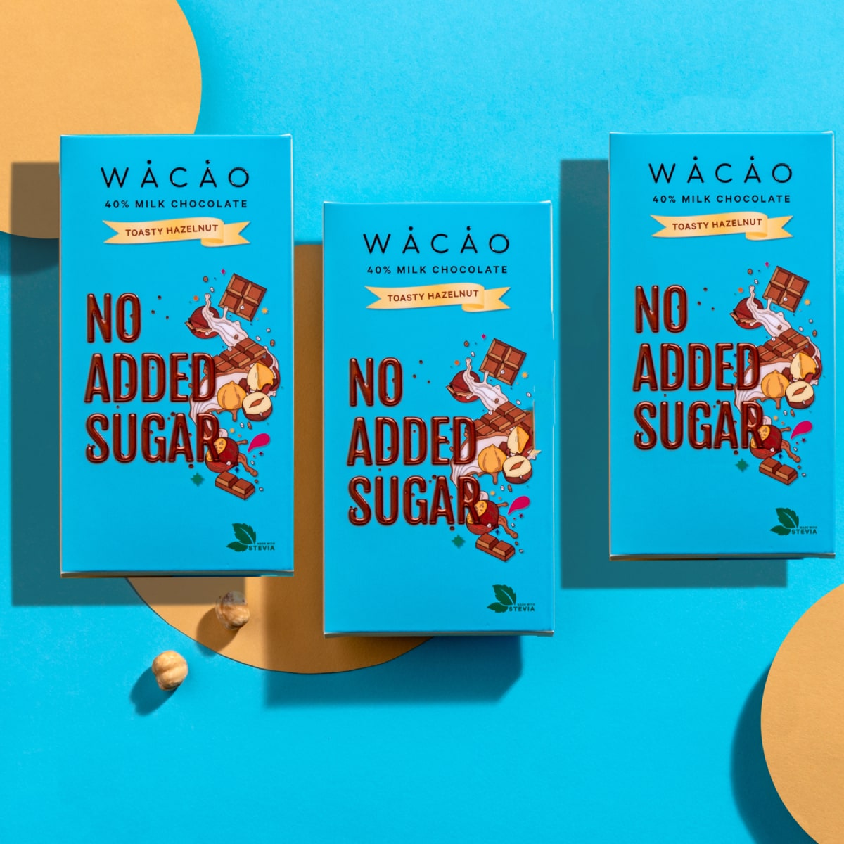 Sugar Free Chocolate - 40% Toasty Hazelnut