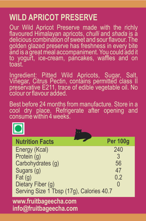 Wild Apricot Preserve