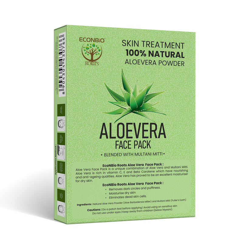 100% Natural Aloe Vera Face Pack 50g