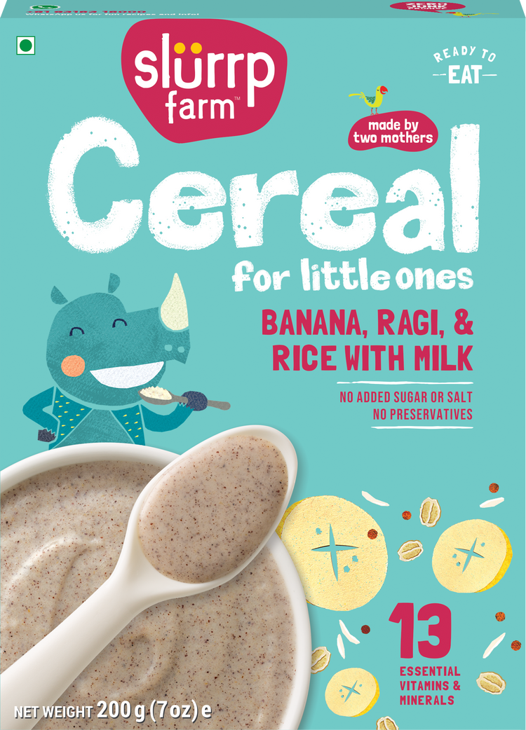 Banana, Ragi & Rice Cereal
