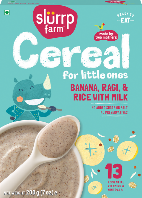 Banana, Ragi & Rice Cereal