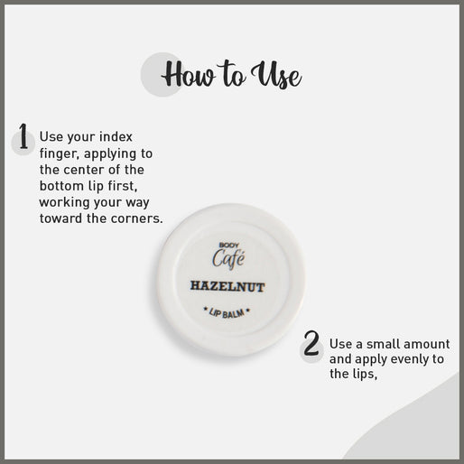 Hazelnut Lip Balm