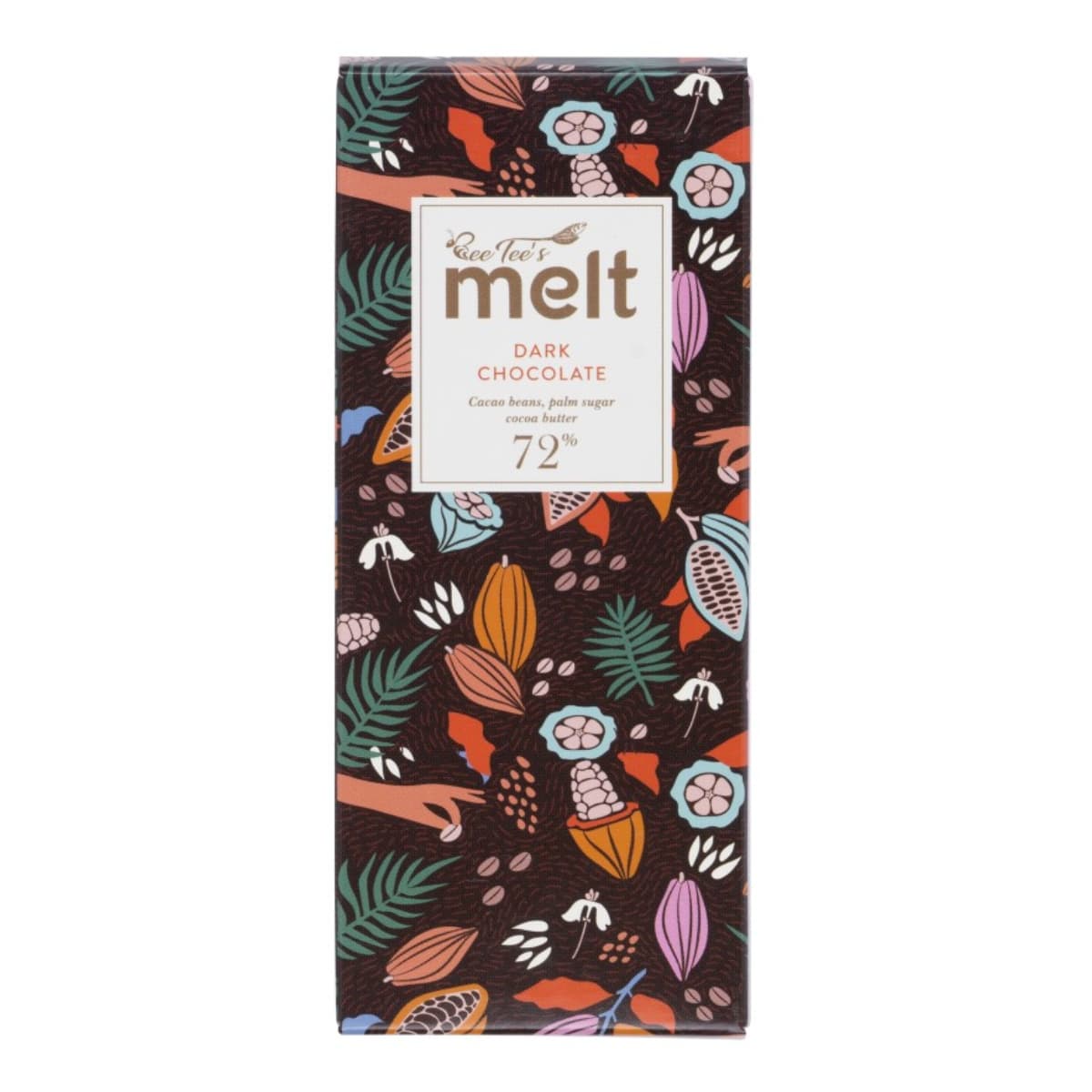 Vegan 72% Beetee's Melt Dark Chocolate