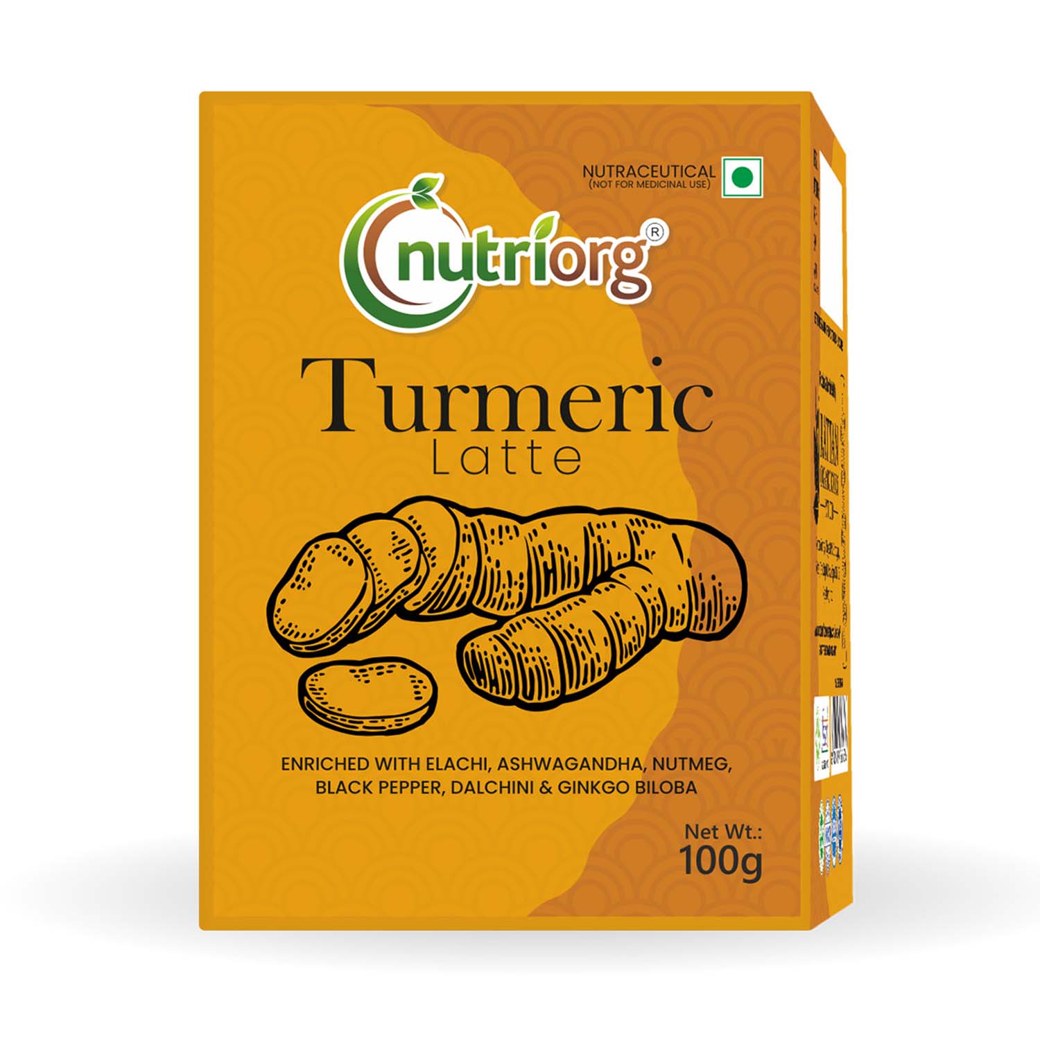 Turmeric Latte | Natural & Healthy | Ayurvedic | Ashwagandha Mix | Golden Milk | Immunity Booster | Haldi Doodh Mix | 100g