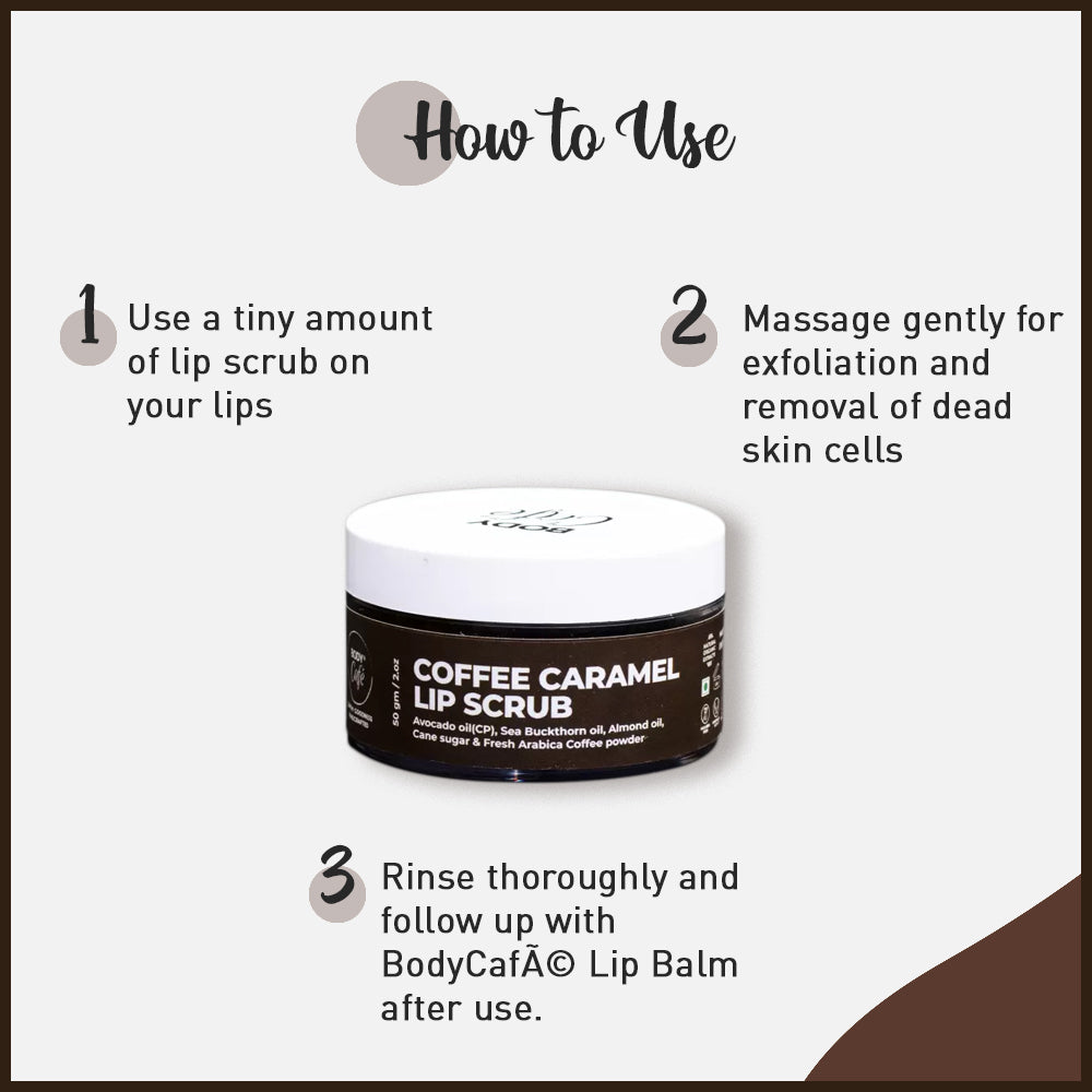 Coffee Caramel Lip Scrub