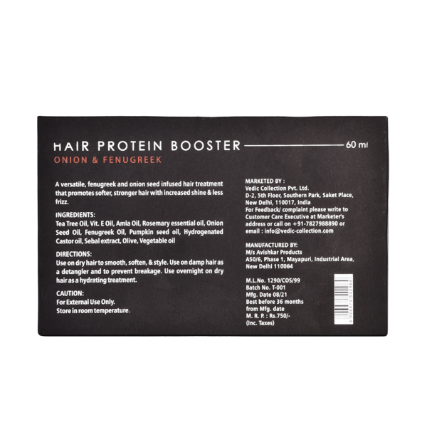 Hair Protein Booster - Onion & Fenugreek Shots