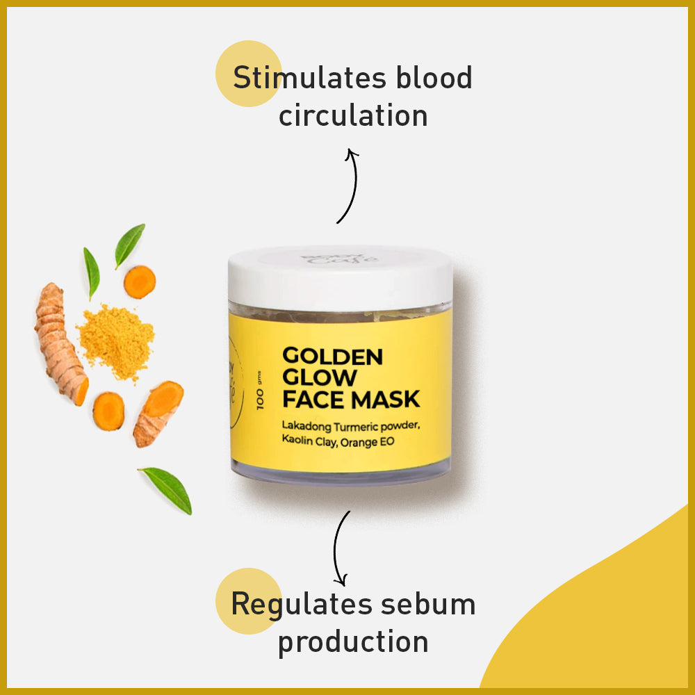 Golden Glow Face Mask