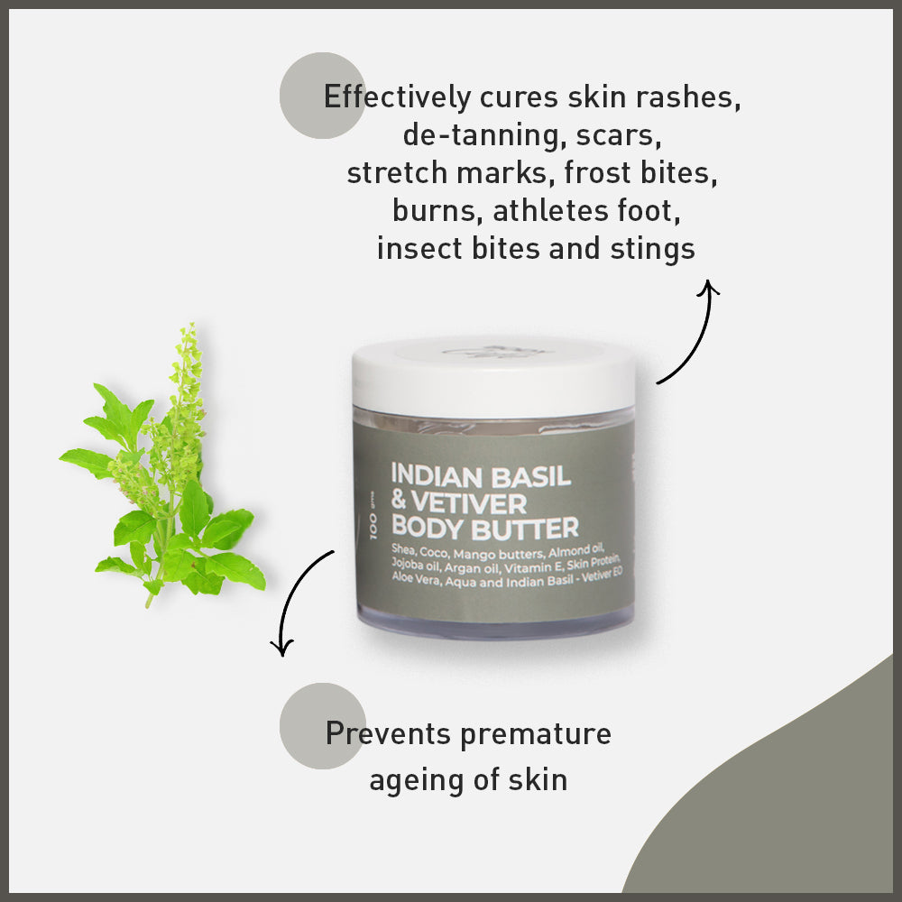 Indian Basil & Vetiver Body Butter