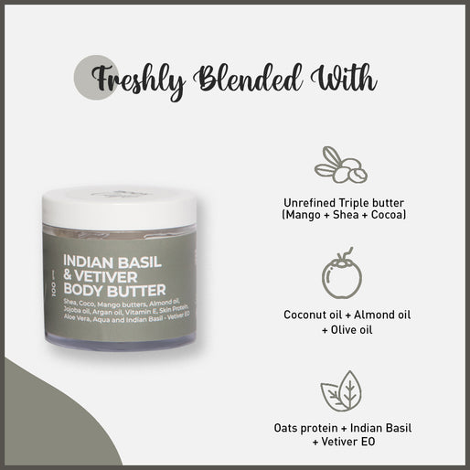 Indian Basil & Vetiver Body Butter
