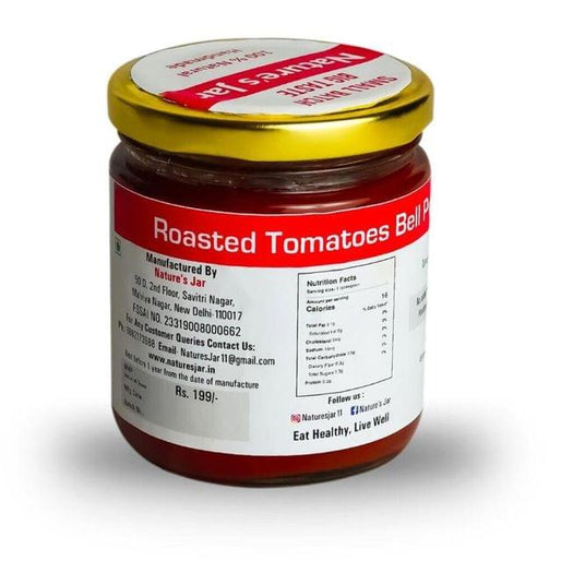 Roasted Tomato Bell Pepper Chipotle Salsa