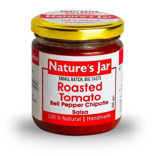 Roasted Tomato Bell Pepper Chipotle Salsa