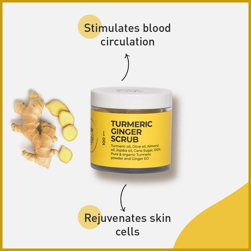 Turmeric Ginger Face & Body Scrub