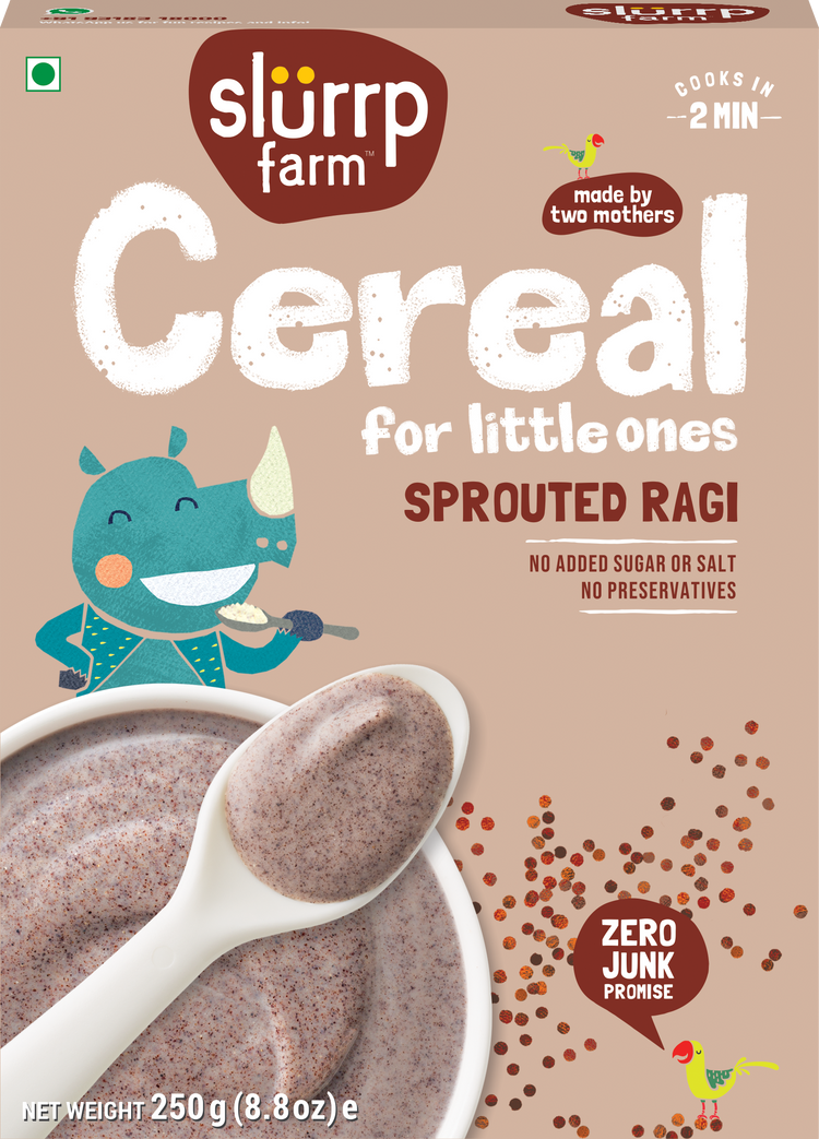 Sprouted Ragi Powder (First Food)