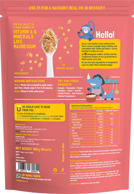 Foxtail Millet Vermicelli