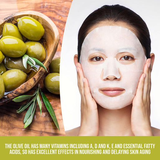 Nourishing Olive Facial Sheet Mask, 23ml