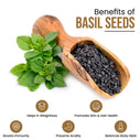Natural Raw Basil Seeds 200g