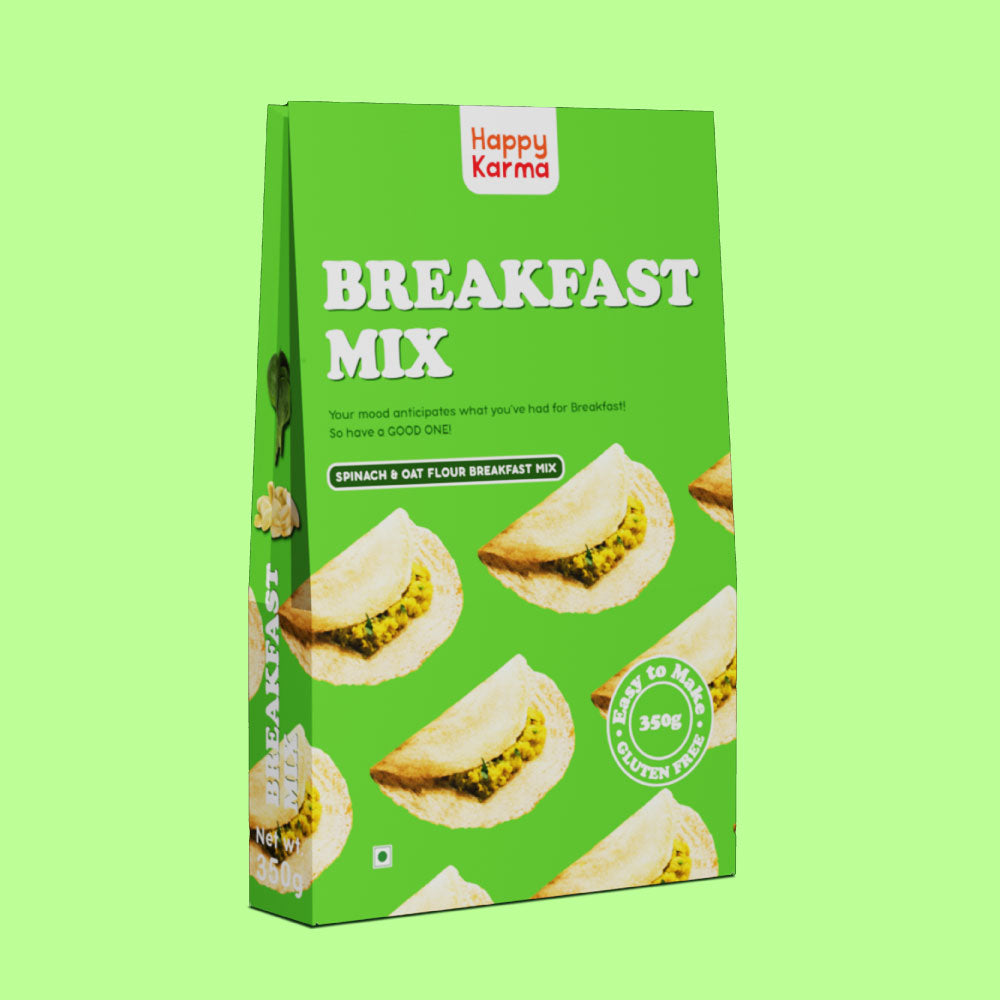 Breakfast Mix | Oats Spinach | 350g