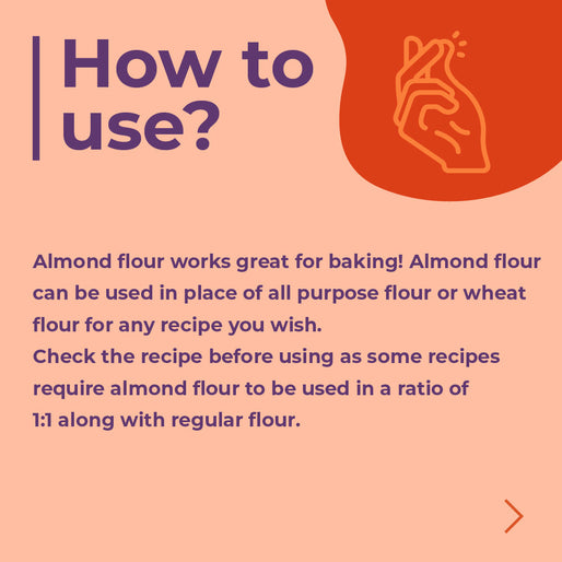 Almonds Flour 400g- Unblanched- Protein Rich