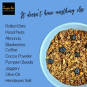 Blueberry Mocha Granola - 100% Natural, Gluten Free & Vegan Breakfast Cereal