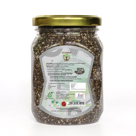 Organic Raw Chia Seeds 200g