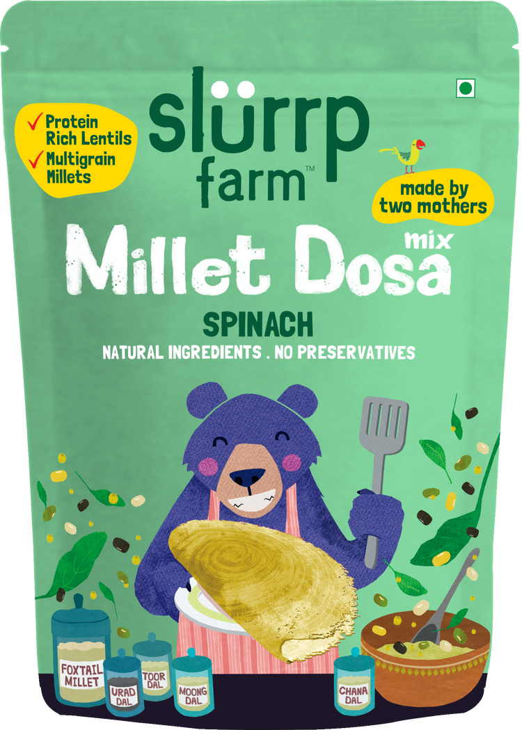 Spinach Multigrain Millet Dosa Mix