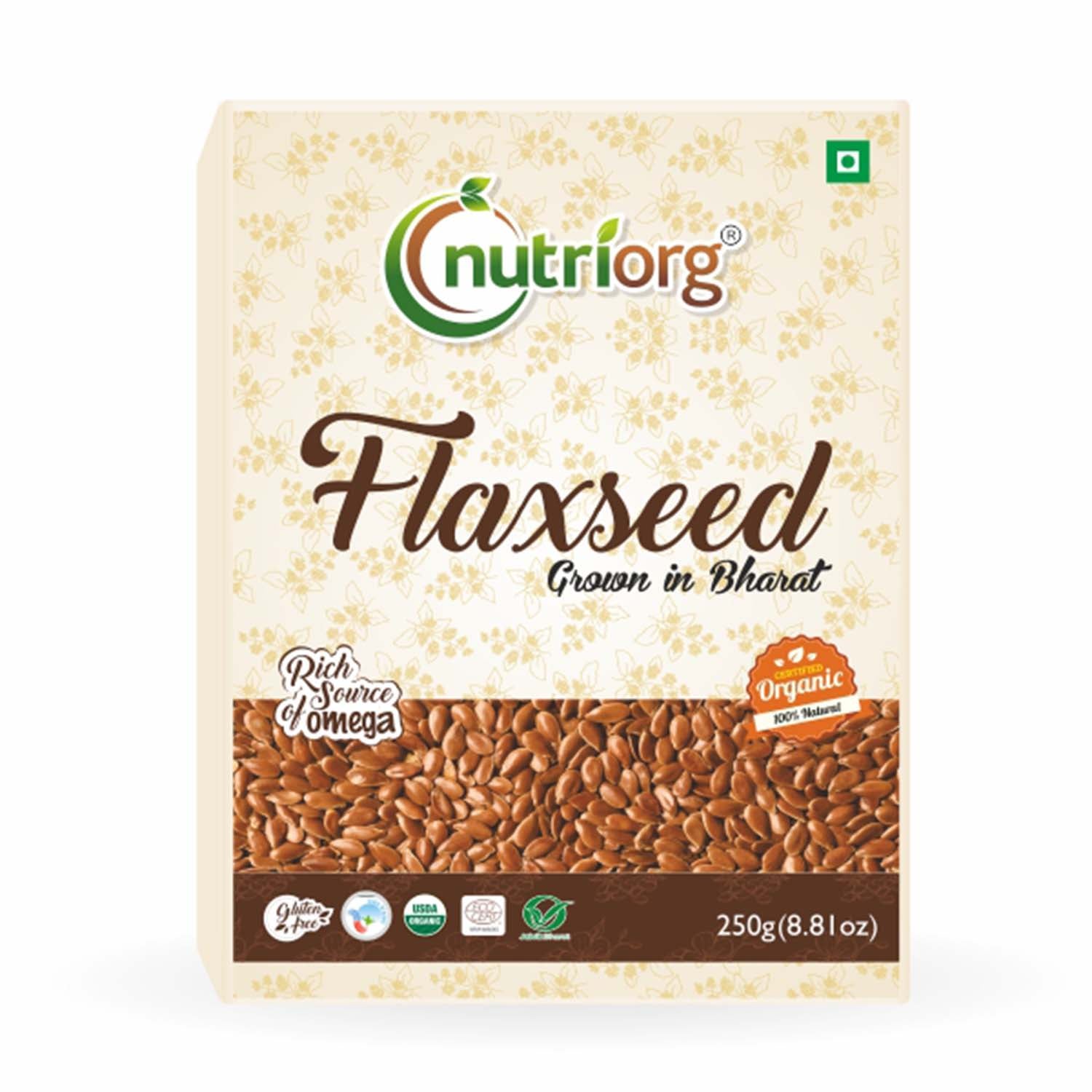Organic Flaxseed Raw 250g