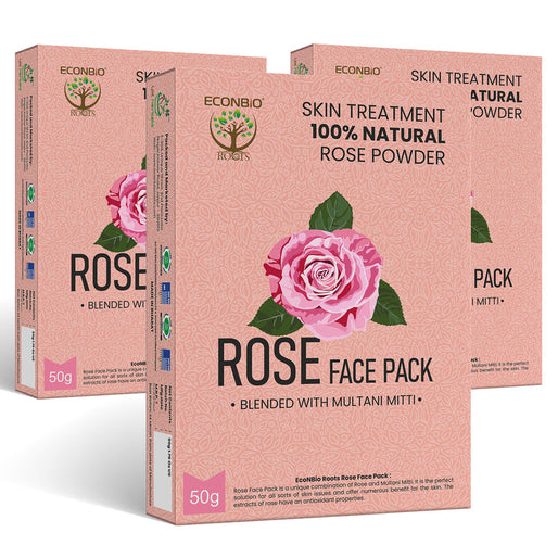 100% Natural Rose Face Pack 50g