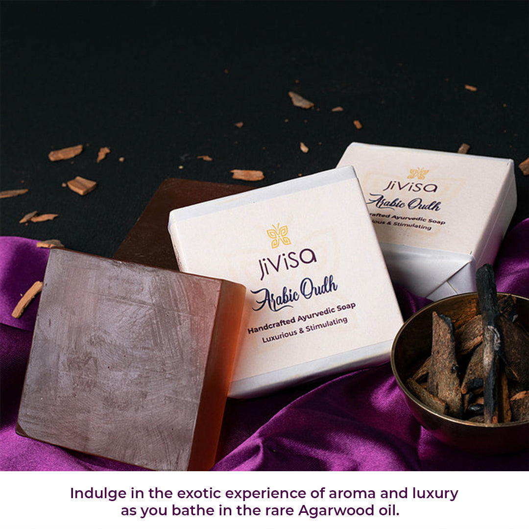 Luxury Arabic Oudh Handmade Ayurvedic Soap