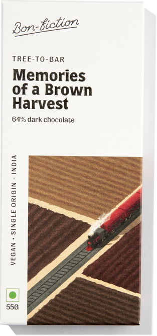 Memories Of A Brown Harvest- 64% Dark Chocolate - Dairy Free - Gluten Free