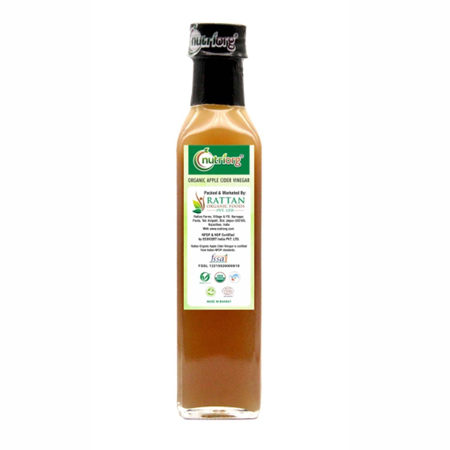 Certified Organic Apple Cider Vinegar 500ml