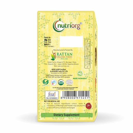 Nutriorg Organic Moringa Powder 150g