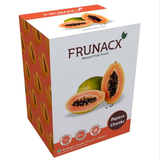 Papaya Chunks - Fast Fruit Snack