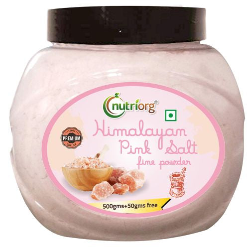 Nutriorg Pink Salt 550g