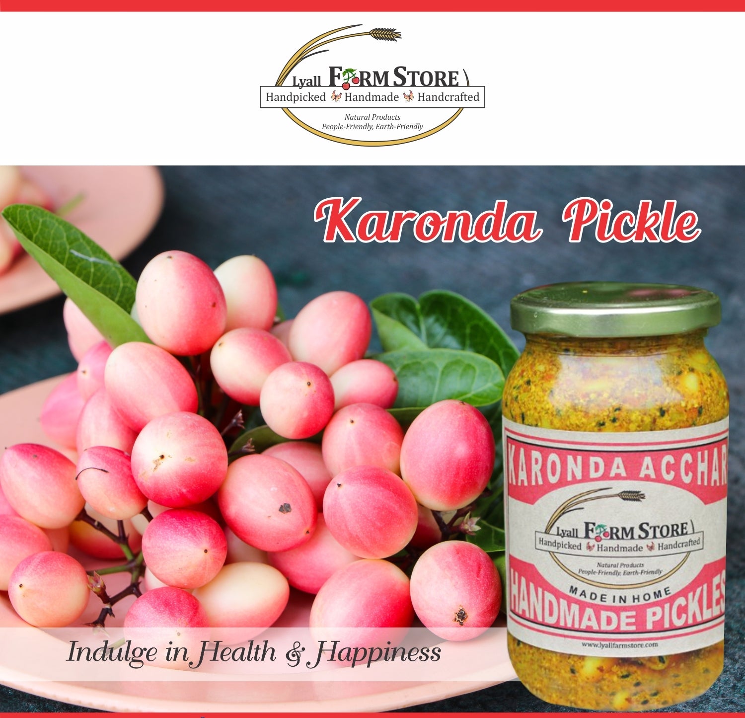 Karonda Pickle - Rich with Vitamin C & Iron