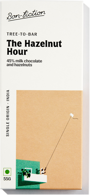 The Hazelnut Hour - 45% Milk Hazelnut Chocolate -Gluten Free