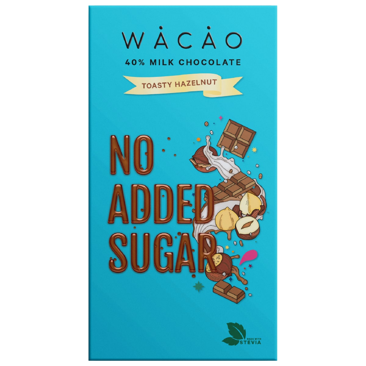 Sugar Free Chocolate - 40% Toasty Hazelnut