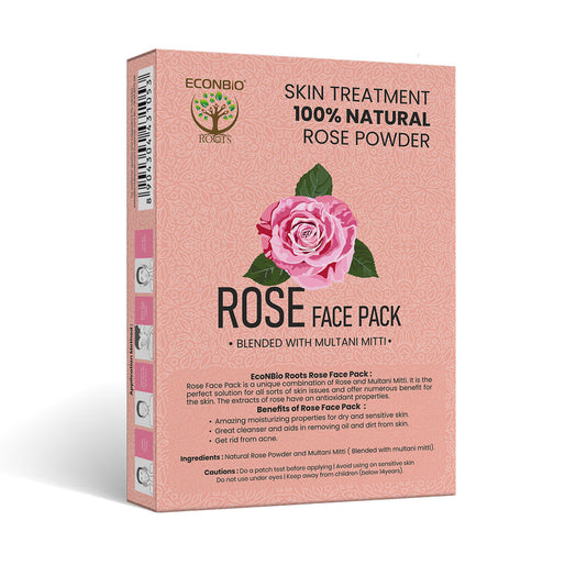 100% Natural Rose Face Pack 50g