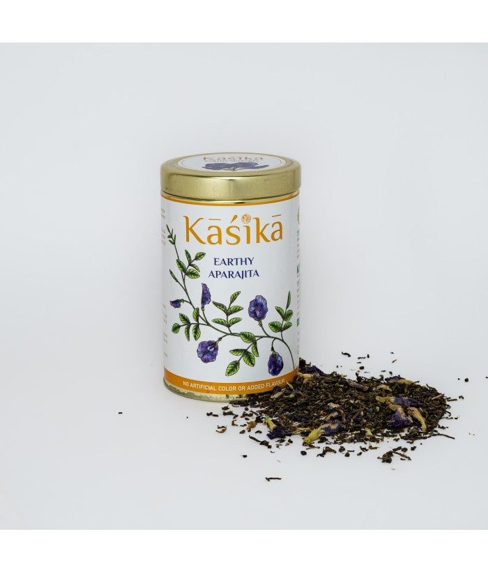 Earthy Aparajita Herbal Tea - Aromatic teas that uplifts your mood.