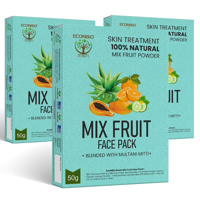 100% Natural Mix Fruit Face Pack 50g