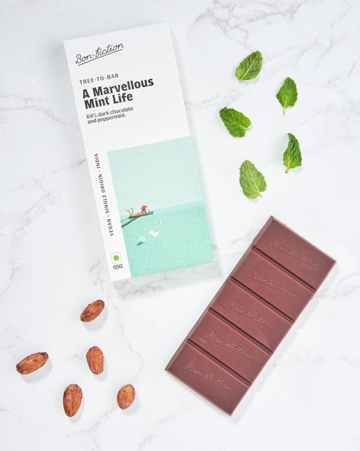 A Marvellous Mint Life - 64% Peppermint Dark Chocolate - Dairy Free - Gluten Free